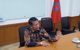 Foto: Joko Suranto dalam Ngobrol Bareng Ketum DPP REI di Jakarta, Rabu (20/11/2024). (CNBC Indonesia/Ferry Sandi)